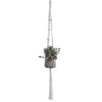 Macrame plant hangers cotton rope plant  hanger indoor wall hanging planter basket flower pot holder